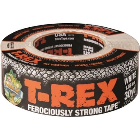 Duck 241534 1.88 X 30 Yards T-REX White Duct Tape